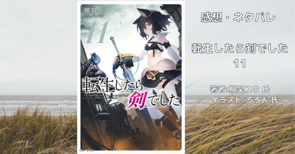 転生したら剣でした 11の表紙画像（レビュー記事導入用）
