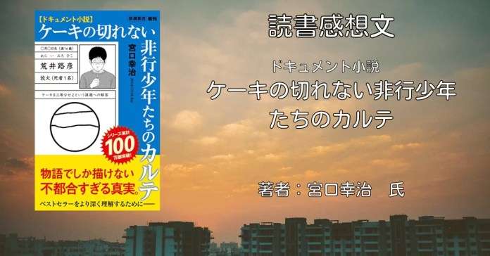 3bfe0fc9de2d7bb52e7b6b7b727d58a9 「歪んだ幸せを求める人たち」ケーキの切れない非行少年たち 3　感想・ネタバレ