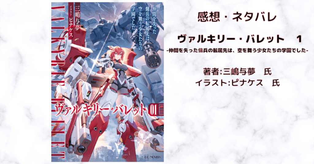 ヴァルキリー・バレット　１の表紙画像（レビュー記事導入用）