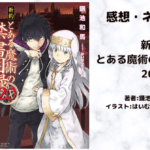 新約とある魔術の禁書目録 20の表紙画像（レビュー記事導入用）