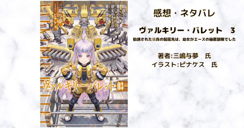 ヴァルキリー・バレット 3の表紙画像(レビュー記事導入用)